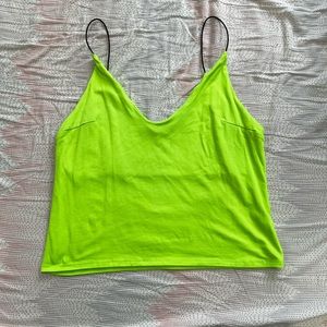 Neon slip top